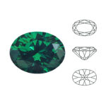 Cubic Zirconia Sintético - Green Carlosrosse