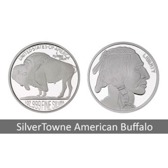Silver towne american buffalo