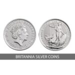 brittania silver coins rosse