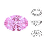 Cubic Zirconia Sintético - Purplish Pink