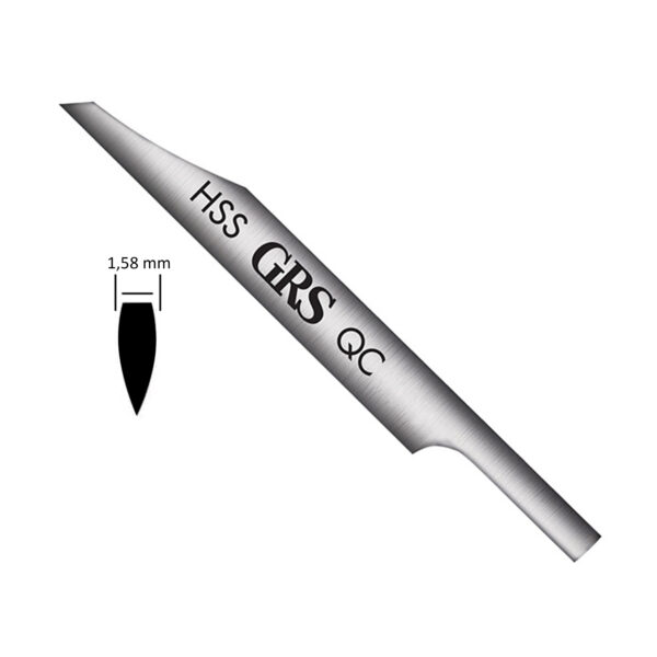 Buril QC Onglette 1,58 mm