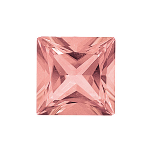 Topacio Peach Cuadrado 4X4Mm