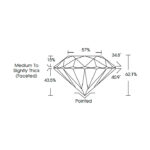 Diamante De Laboratorio 0.58Ct